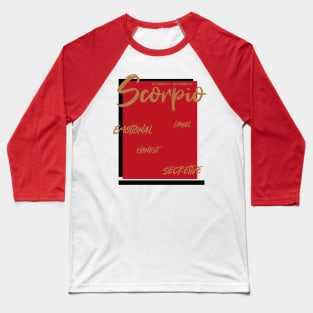 Scorpio zodiac sign Baseball T-Shirt